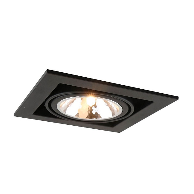 Встраиваемый светильник Arte Lamp Cardani Semplice A5949PL-1BK Фото № 1
