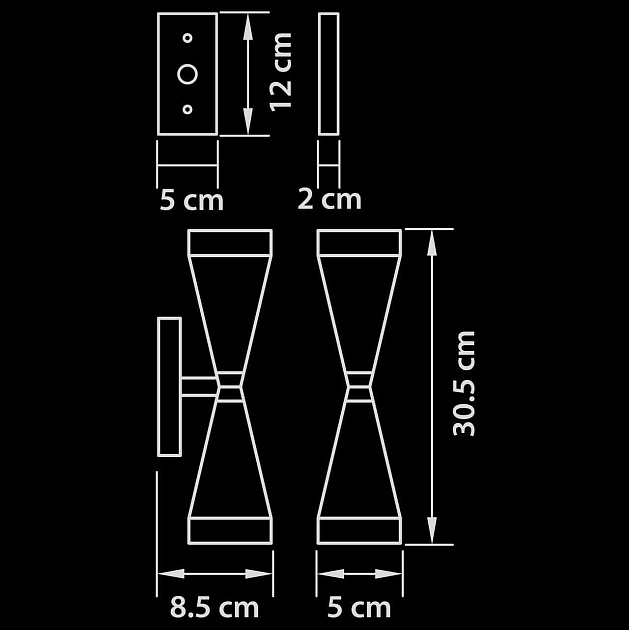 Бра Lightstar Punto 807623 изображение 2 Бра Lightstar Punto 807623 Фото № 2