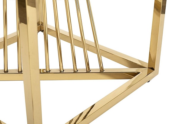 Журнальный стол Garda Decor 13RXET8082L-Gold Фото № 2