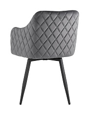 Кухонный стул Stool Group Ника вращающийся велюр серый MC66-5F KD HLR-21 4