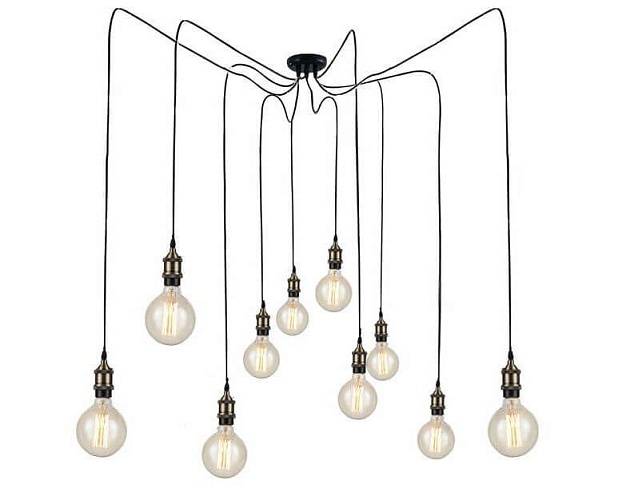 Подвесная люстра Loft IT Spider Loft1162A/10 изображение 2 Подвесная люстра Loft IT Spider Loft1162A/10 Фото № 2