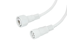 Соединительный кабель (5pin) герметичный (IP67) 5х0.5мм² белый REXANT 11-9450 2