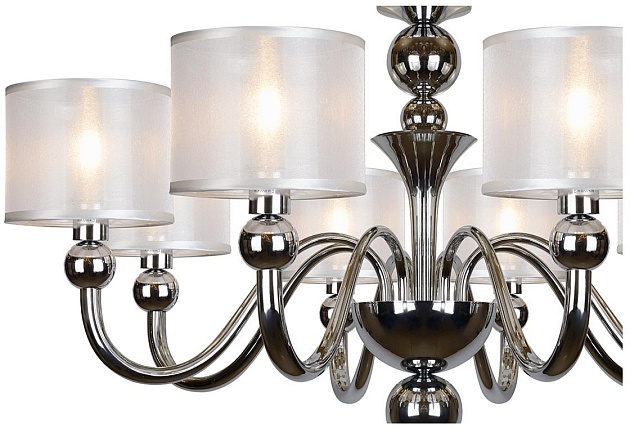 Подвесная люстра iLamp Spring RM1690/8CR изображение 3 Подвесная люстра iLamp Spring RM1690/8CR Фото № 3