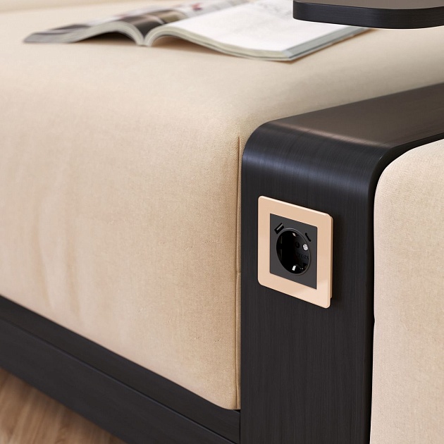 Рамка Werkel Acrylic на 1 пост айвори W0012743 4690389186271 Фото № 3