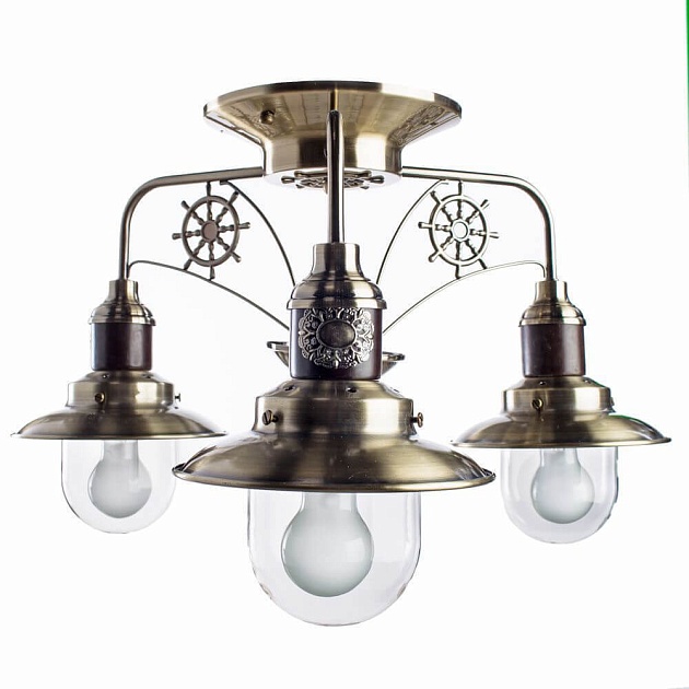 Потолочная люстра Arte Lamp Sailor A4524PL-3AB Фото № 1