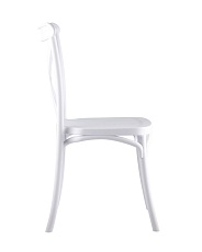 Кухонный стул Stool Group Кроссбэк пластиковый белый Y030 white 3