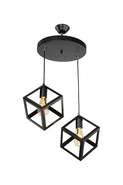 Подвесной светильник Toplight Cherilyn TL1604H-02BK изображение 2 Подвесной светильник Toplight Cherilyn TL1604H-02BK Фото № 2