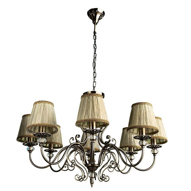 Подвесная люстра Arte Lamp Charm A2083LM-8AB Фото № 1