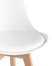 Кухонный стул Stool Group FRANKFURT белый дер. Ножки Y863 white 4