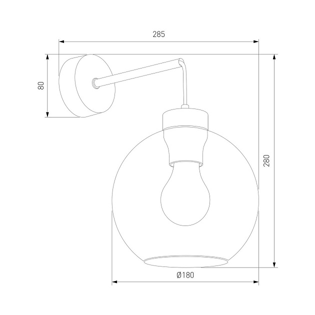 Бра TK Lighting 10243 Cubus изображение 2 Бра TK Lighting 10243 Cubus Фото № 2