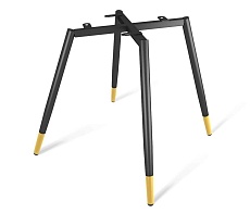 Стул Sheffilton SHT-ST35-1/S95-1 имперский жёлтый/черный муар/золото 1121259701 2