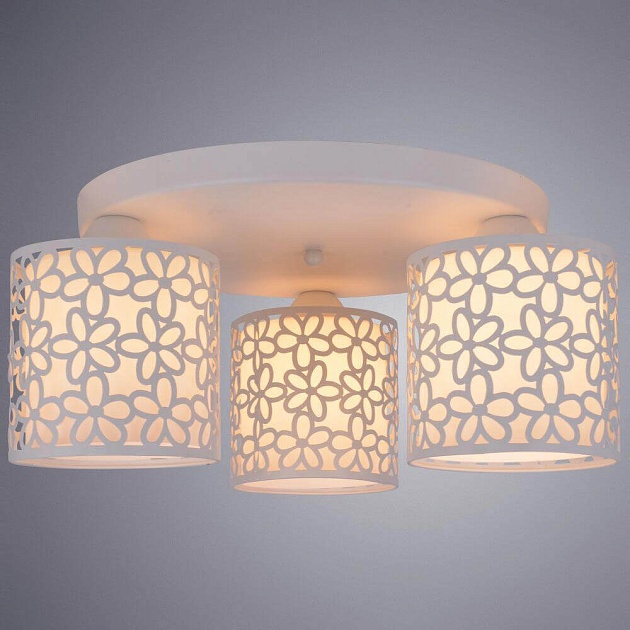 Потолочная люстра Arte Lamp Traforato A8349PL-3WH Фото № 2