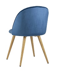 Кухонный стул Stool Group Лион Страйпс велюр голубой DC-69030G HLR-63 4