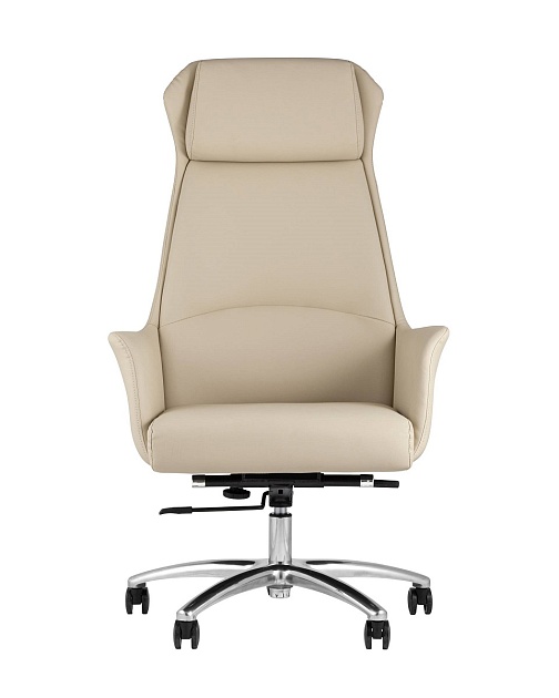 Кресло руководителя TopChairs Viking бежевое A025 DL001-3 Фото № 3
