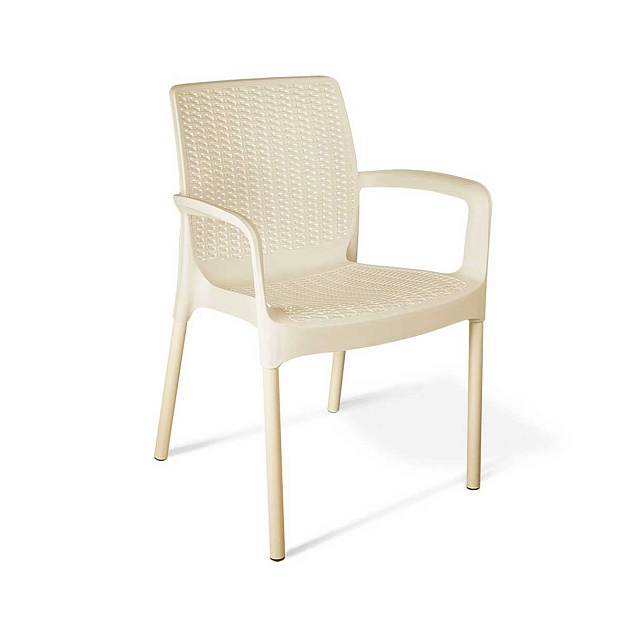 Садовое кресло Sheffilton SHT-S68 бежевый/ваниль (цинк) 4803229206 Фото № 1