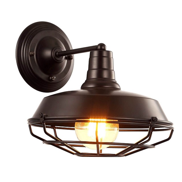 Бра Arte Lamp Ferrico A9183AP-1BK изображение 1 Бра Arte Lamp Ferrico A9183AP-1BK Фото № 1