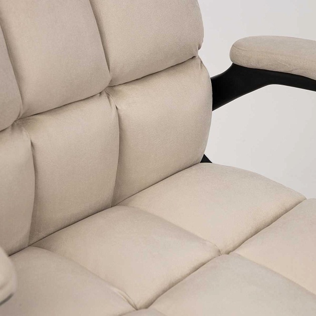 Кресло руководителя AksHome Caesar светло-бежевый, велюр 86354 изображение 5 Кресло руководителя AksHome Caesar светло-бежевый, велюр 86354 Фото № 5