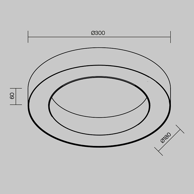 Потолочный светильник Maytoni Technical C093CL-24W4K-B изображение 5 Потолочный светильник Maytoni Technical C093CL-24W4K-B Фото № 5