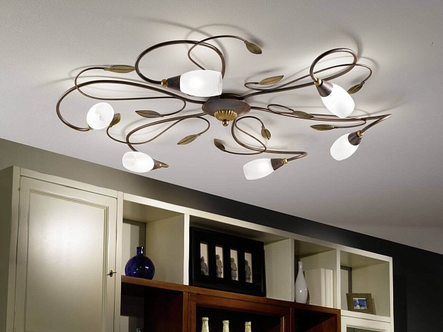 Потолочная люстра Eglo Gerbera 1 90697 изображение 3 Потолочная люстра Eglo Gerbera 1 90697 Фото № 3