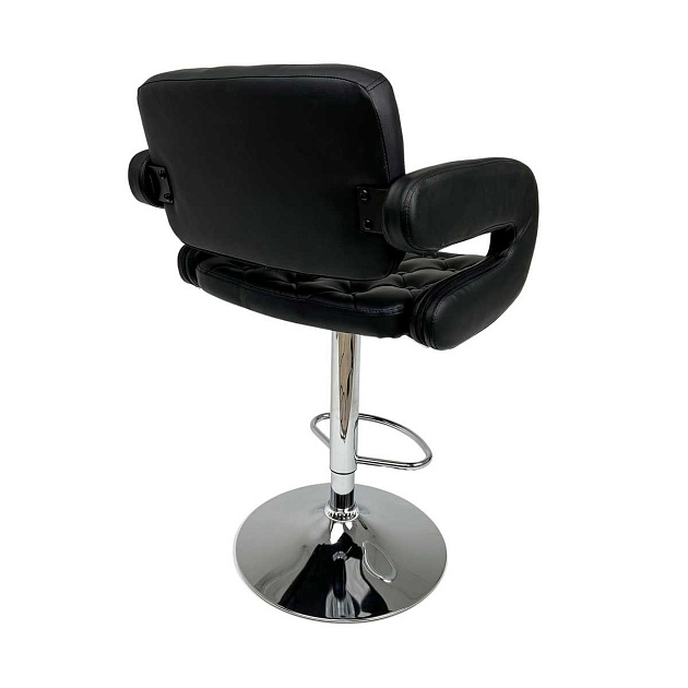 Барный стул AksHome Elton черный, экокожа 45382 изображение 5 Барный стул AksHome Elton черный, экокожа 45382 Фото № 5