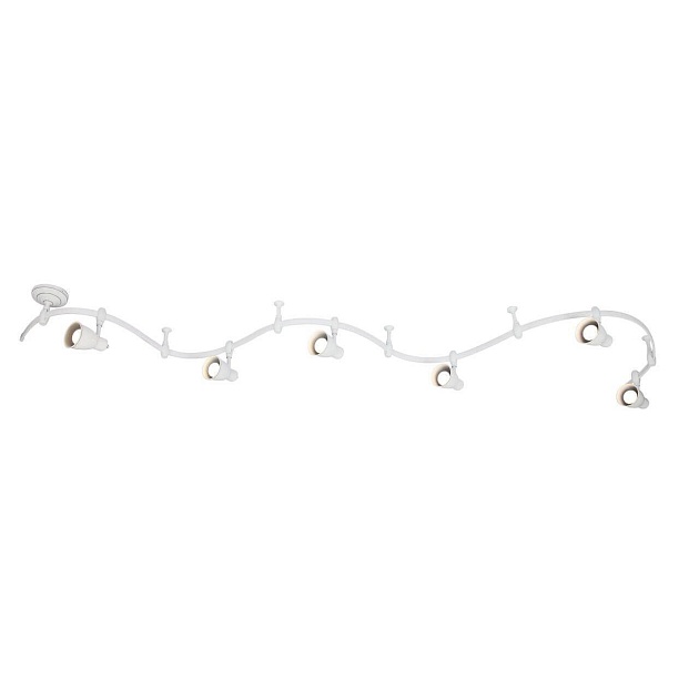Трековая система Arte Lamp A3058PL-6WH изображение 1 Трековая система Arte Lamp A3058PL-6WH Фото № 1