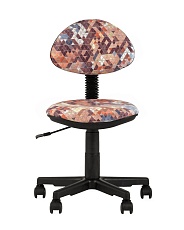 Детское кресло Stool Group УМКА абстракция оранжевая Prisma 320 KP09-Prisma320 1