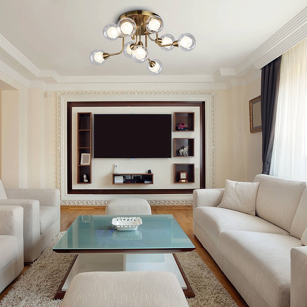 Потолочная люстра Divinare 3360/15 PL-9 изображение 4 Потолочная люстра Divinare 3360/15 PL-9 Фото № 4