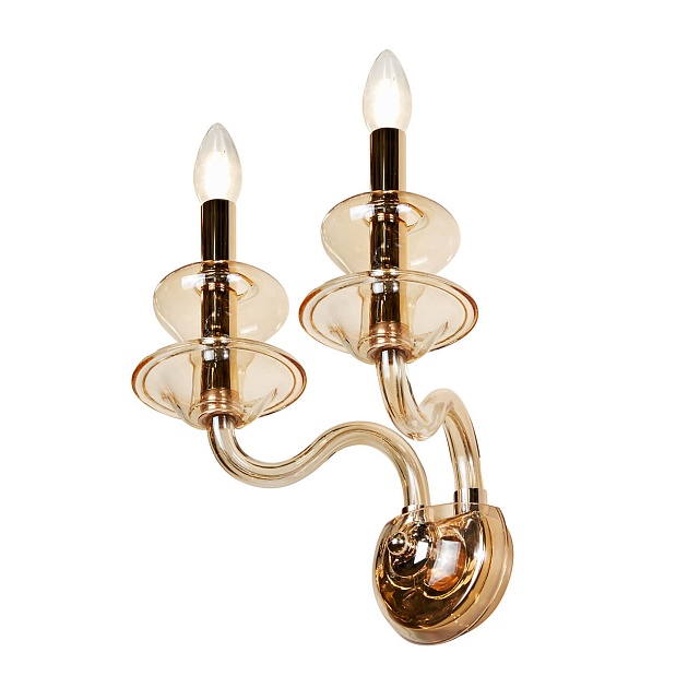 Бра iLamp Mercury W9448-2 Gold изображение 3 Бра iLamp Mercury W9448-2 Gold Фото № 3