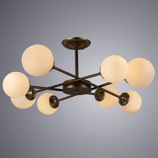 Потолочная люстра Arte Lamp Marco A2703PL-8SG Фото № 3