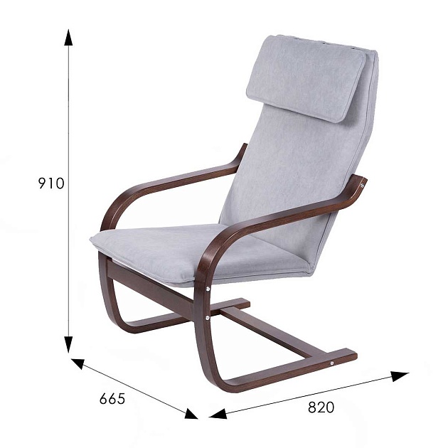 Кресло Мебелик Малави 008387 изображение 5 Кресло Мебелик Малави 008387 Фото № 5