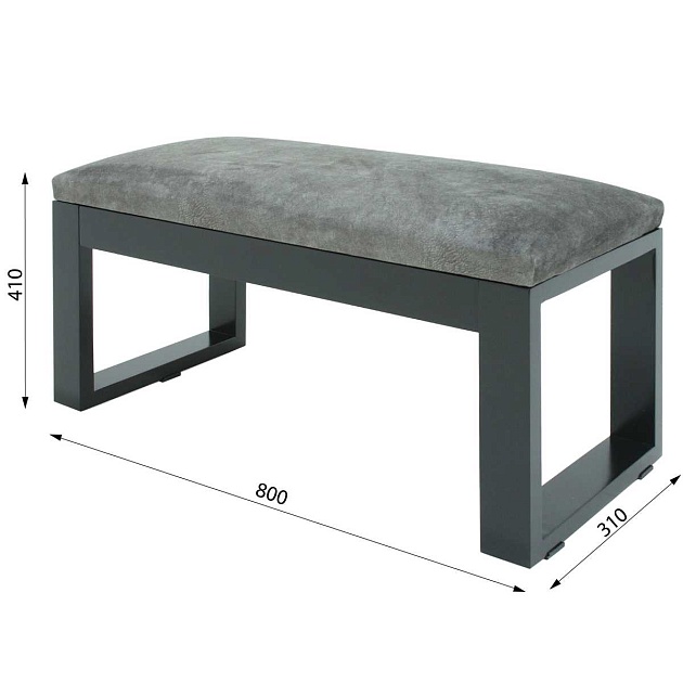 Банкетка Мебелик Сакура 2 007614 изображение 3 Банкетка Мебелик Сакура 2 007614 Фото № 3