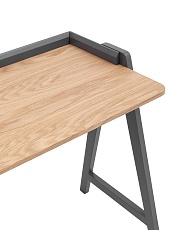 Письменный стол Stool Group Pyramid 118*53 светлое дерево/серый УТ000036013 2