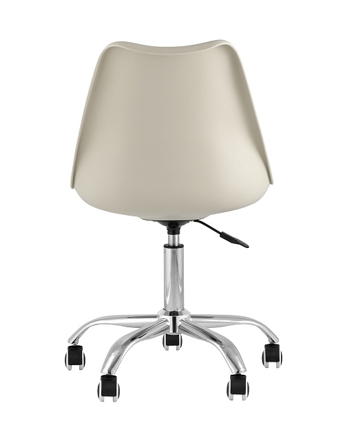 Офисный стул Stool Group BLOK пластиковый бежевый Y818 beige изображение 5 Офисный стул Stool Group BLOK пластиковый бежевый Y818 beige Фото № 5