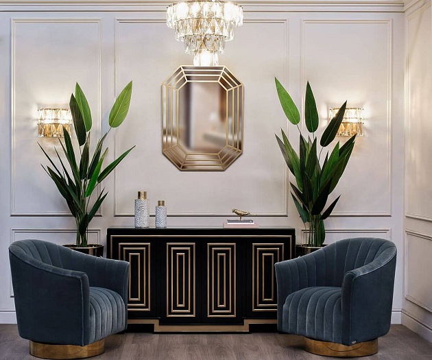 Кресло Garda Decor 48MY-W2588 LTB GO Фото № 7