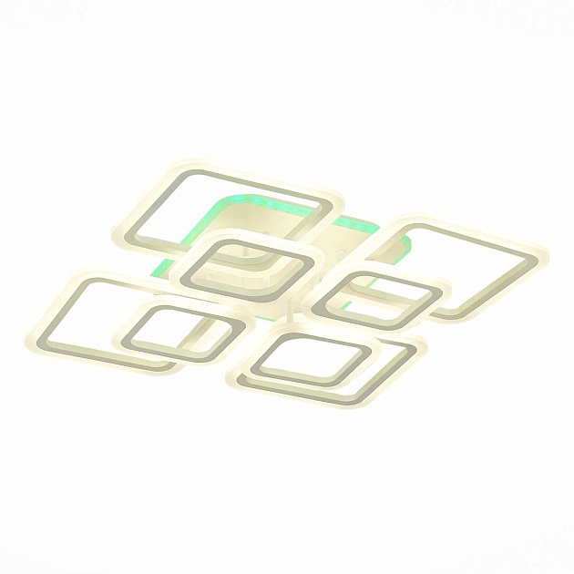 Потолочная светодиодная люстра Evoluce Qutro SLE200452-08RGB Фото № 1