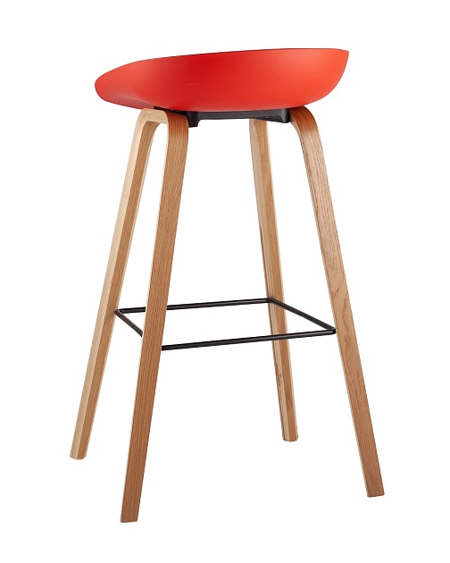 Барный стул Stool Group LIBRA красный деревян. ножки 8319 RED изображение 4 Барный стул Stool Group LIBRA красный деревян. ножки 8319 RED Фото № 4