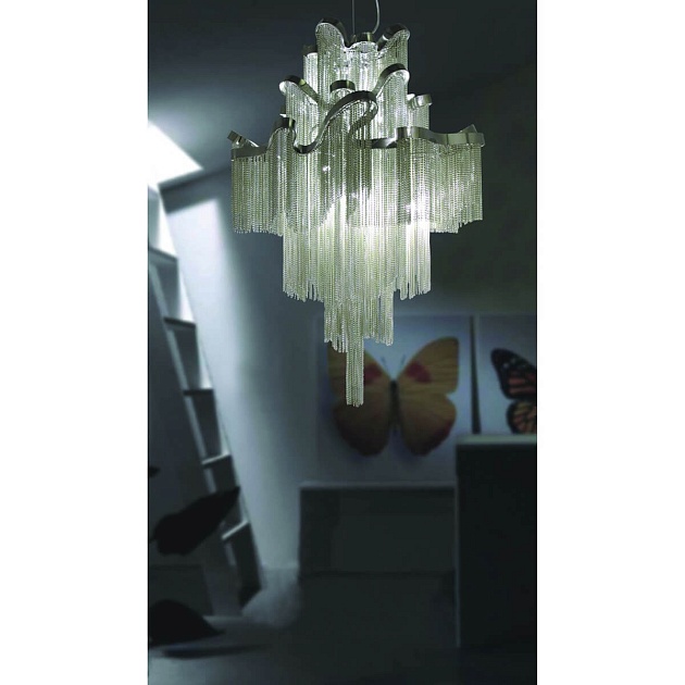 Каскадная люстра Favourite Multivello 1156-8P изображение 3 Каскадная люстра Favourite Multivello 1156-8P Фото № 3