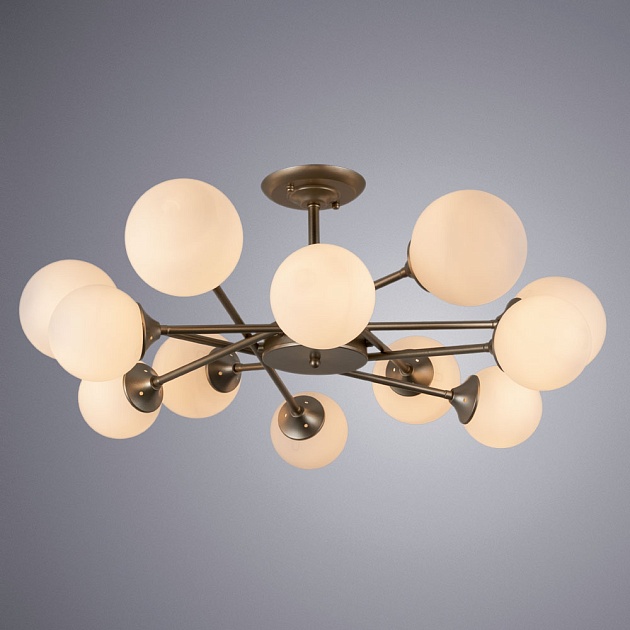 Потолочная люстра Arte Lamp Marco A2703PL-12SG Фото № 4