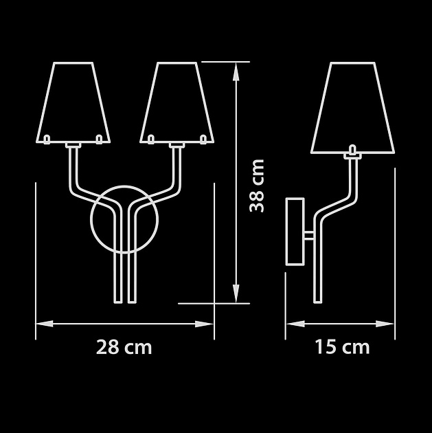 Бра Lightstar Diafano 758622 изображение 2 Бра Lightstar Diafano 758622 Фото № 2