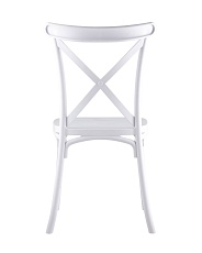 Кухонный стул Stool Group Кроссбэк пластиковый белый Y030 white 4