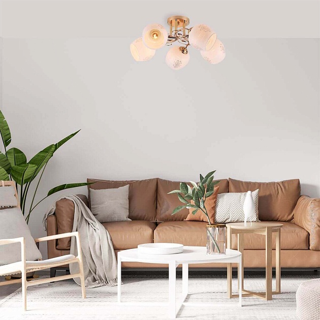 Потолочная люстра Escada Anemone 1121/5PL изображение 4 Потолочная люстра Escada Anemone 1121/5PL Фото № 4