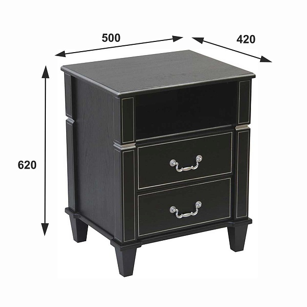 Тумбочка Мебелик Васко В 116Н 001283 Фото № 3