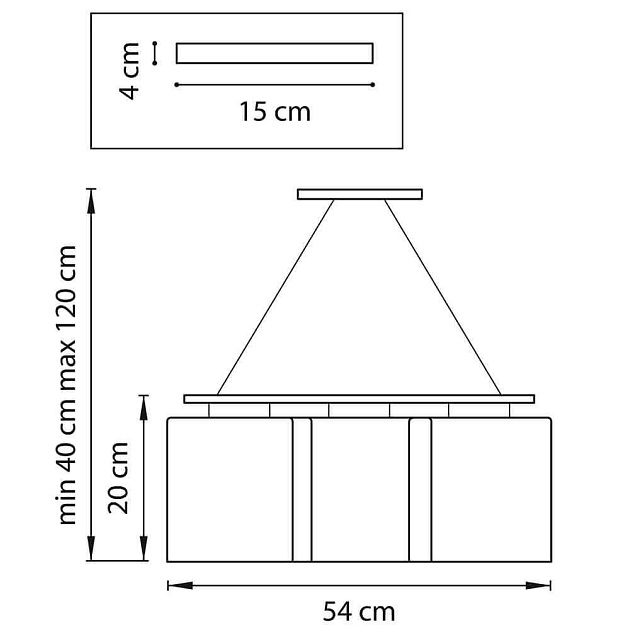 Подвесная люстра Lightstar Nubi Legno 802135 изображение 2 Подвесная люстра Lightstar Nubi Legno 802135 Фото № 2
