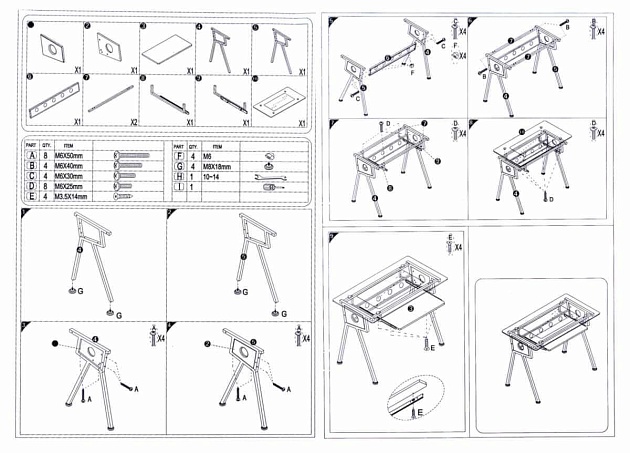 Компьютерный стол Woodville Rubin 11471 изображение 2 Компьютерный стол Woodville Rubin 11471 Фото № 2