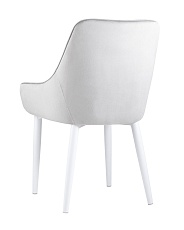 Кухонный стул Stool Group Диана велюр серебристый (ножки белые) MC101-2 KD HLR-14 4