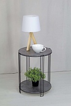 Кофейный стол Sheffilton SHT-CT33 черный муар/мокрый асфальт 3808278101 1