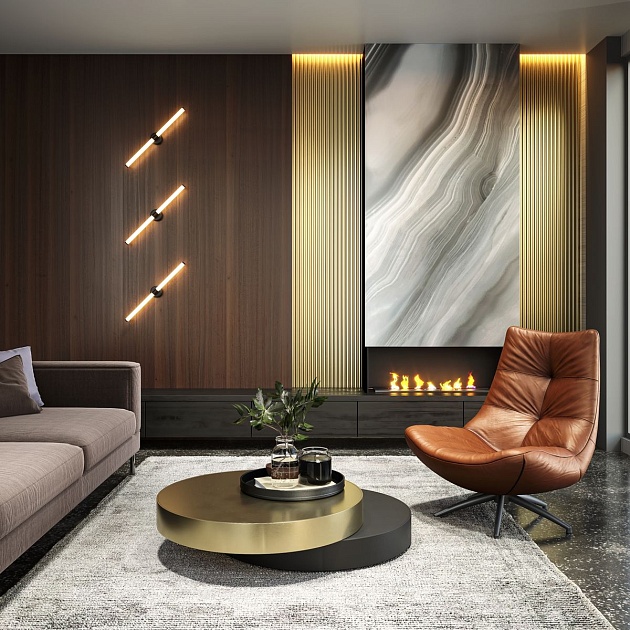 Подсветка для зеркал Maytoni Axis MOD106WL-L16B3K Фото № 7