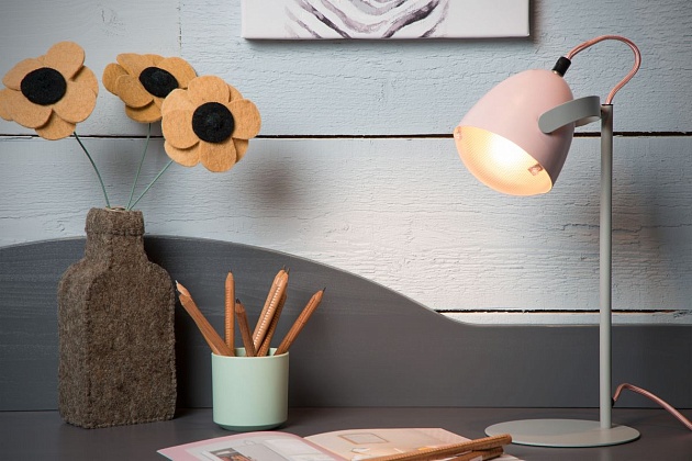 Настольная лампа Lucide Dylan 05537/01/66 изображение 4 Настольная лампа Lucide Dylan 05537/01/66 Фото № 4