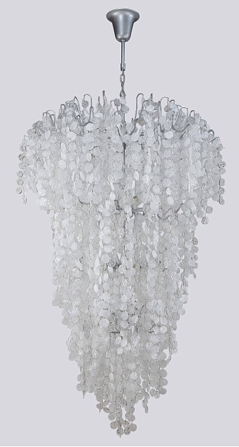 Подвесная люстра Crystal Lux Barcelona SP33 Silver изображение 2 Подвесная люстра Crystal Lux Barcelona SP33 Silver Фото № 2