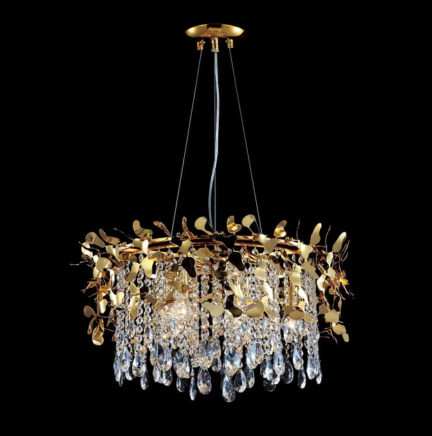 Подвесная люстра Crystal Lux Romeo SP6 Gold D600 Фото № 1